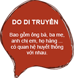 bệnh hôi nách do di truyền 